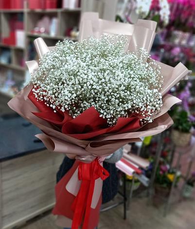 Букет цветов из: Гипсофила в Стрелице