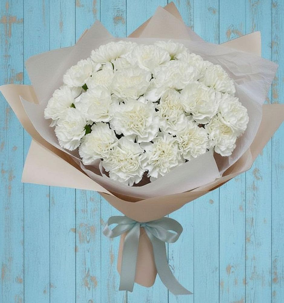 Букет цветов из: Гвоздики в Стрелице