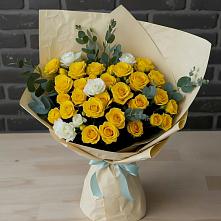 Букет цветов из:  Розы в Стрелице