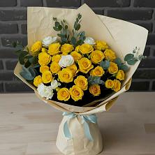 Букет цветов из:  Розы в Стрелице