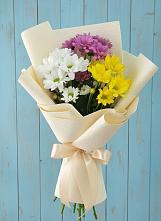 Букет цветов из:  Хризантемы в Стрелице