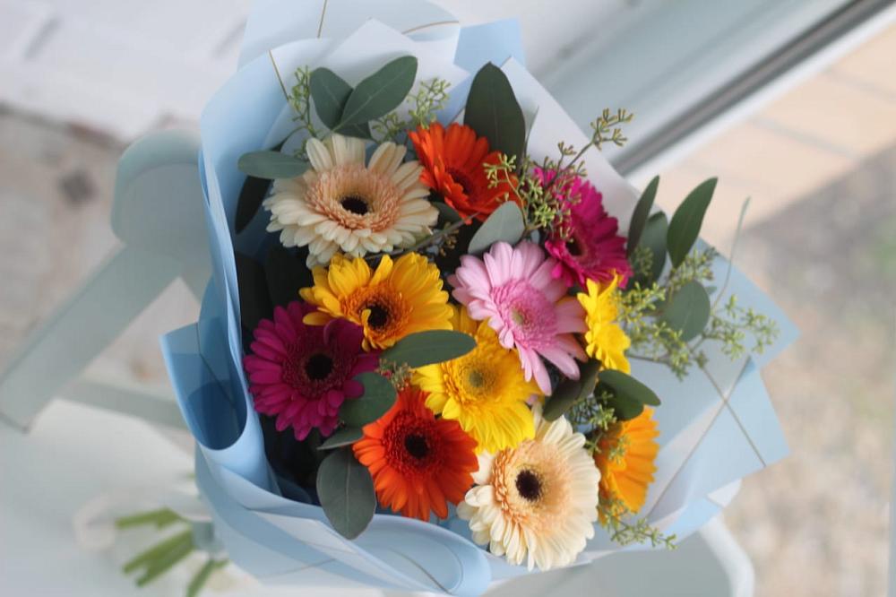 Букет цветов из: Герберы в Стрелице