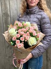 Букет цветов из:  Розы в Стрелице