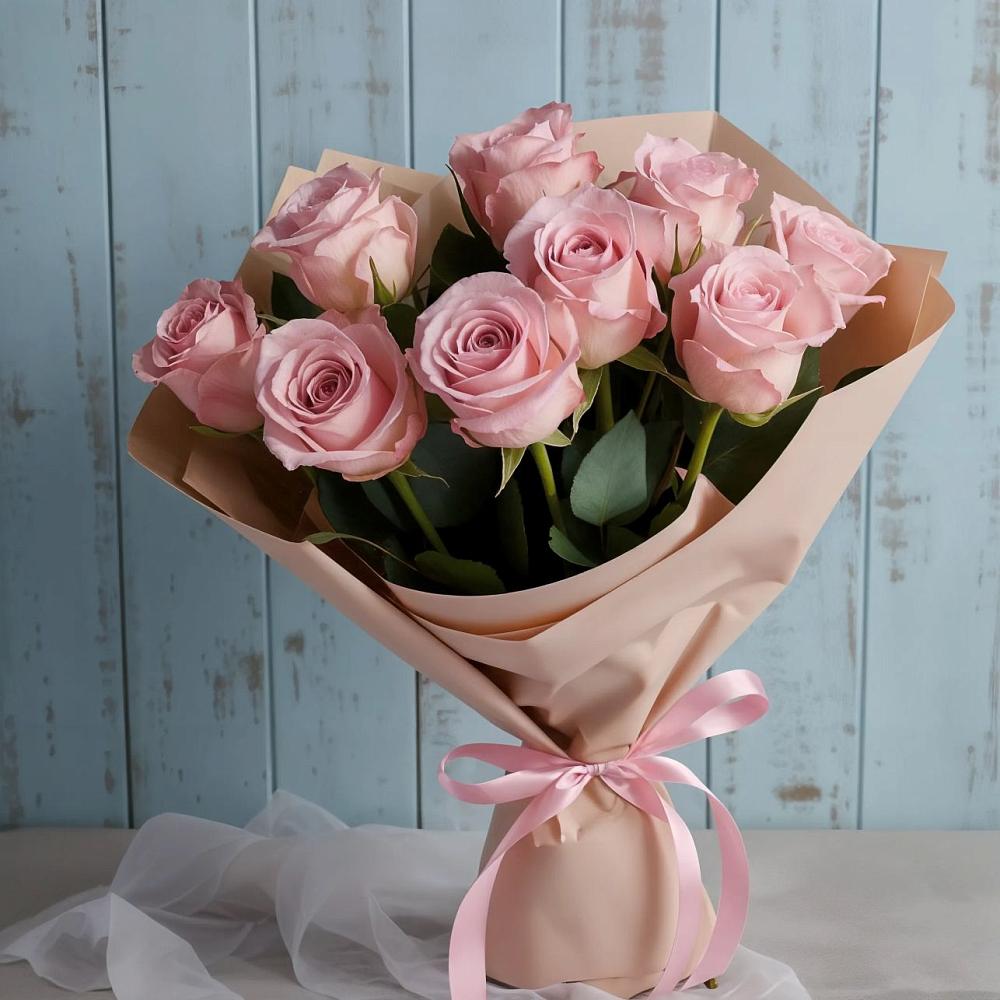 Букет цветов из: Розы в Стрелице