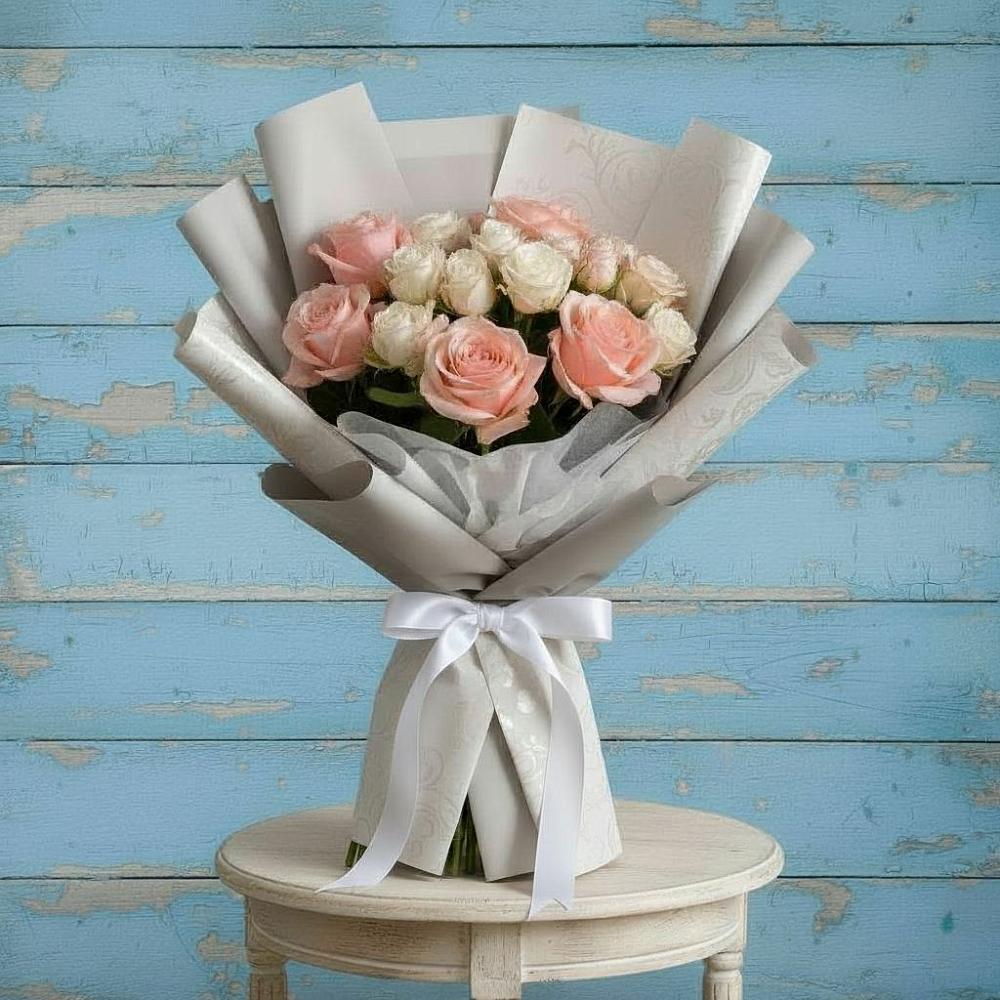 Букет цветов из: Розы в Стрелице