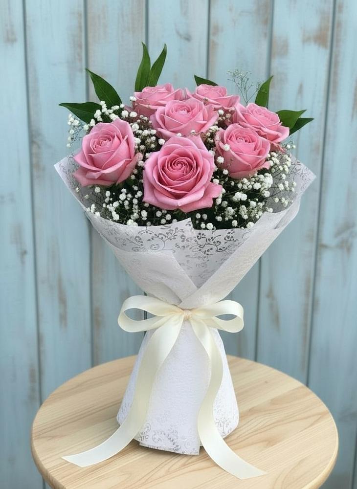 Букет цветов из: Розы в Стрелице