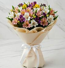 Букет цветов из:  Альстромерии в Стрелице