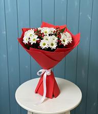 Букет цветов из:  Хризантемы в Стрелице