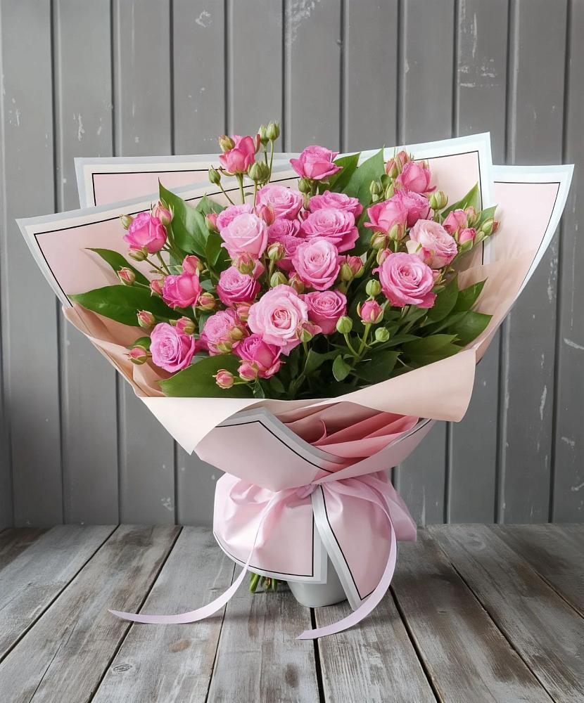 Букет Розовый кустик в Стрелице