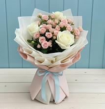 Букет цветов из:  Розы в Стрелице