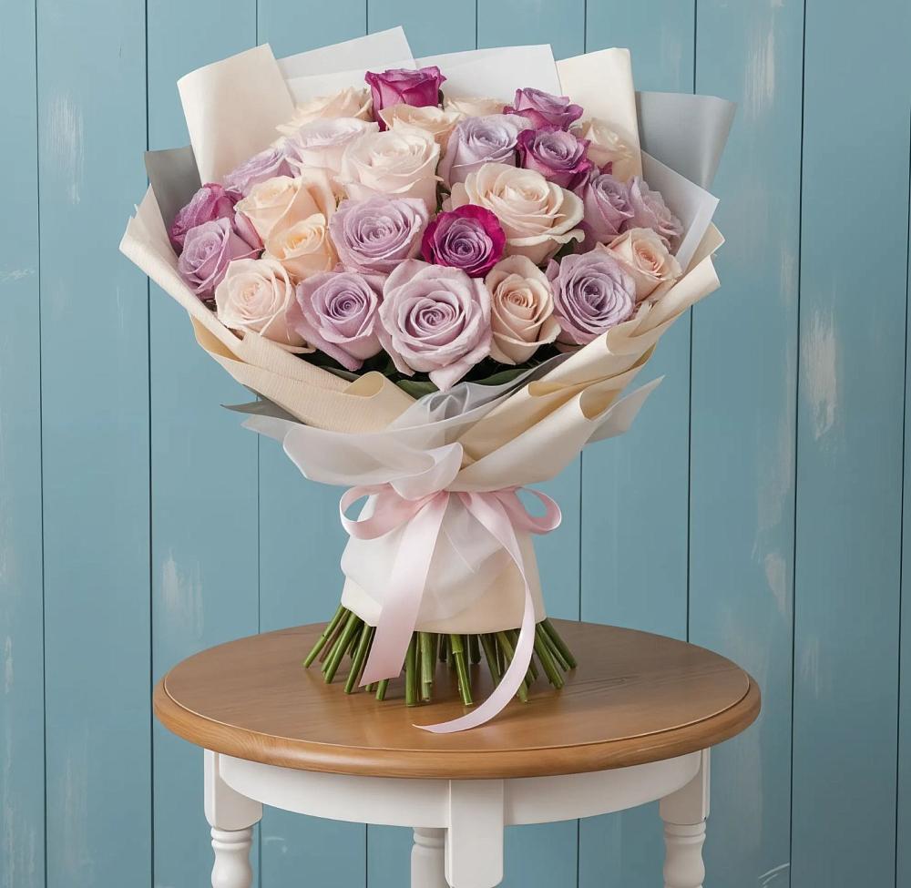 Букет цветов из: Розы в Стрелице