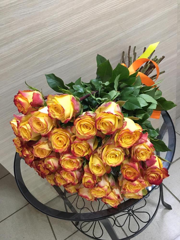 Букет Желтые розы в Стрелице