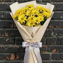 Букет цветов из:  Хризантемы в Стрелице