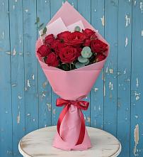 Букет цветов из:  Розы в Стрелице