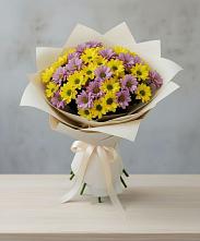 Букет цветов из:  Хризантемы в Стрелице
