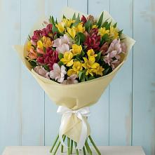 Букет цветов из:  Альстромерии в Стрелице