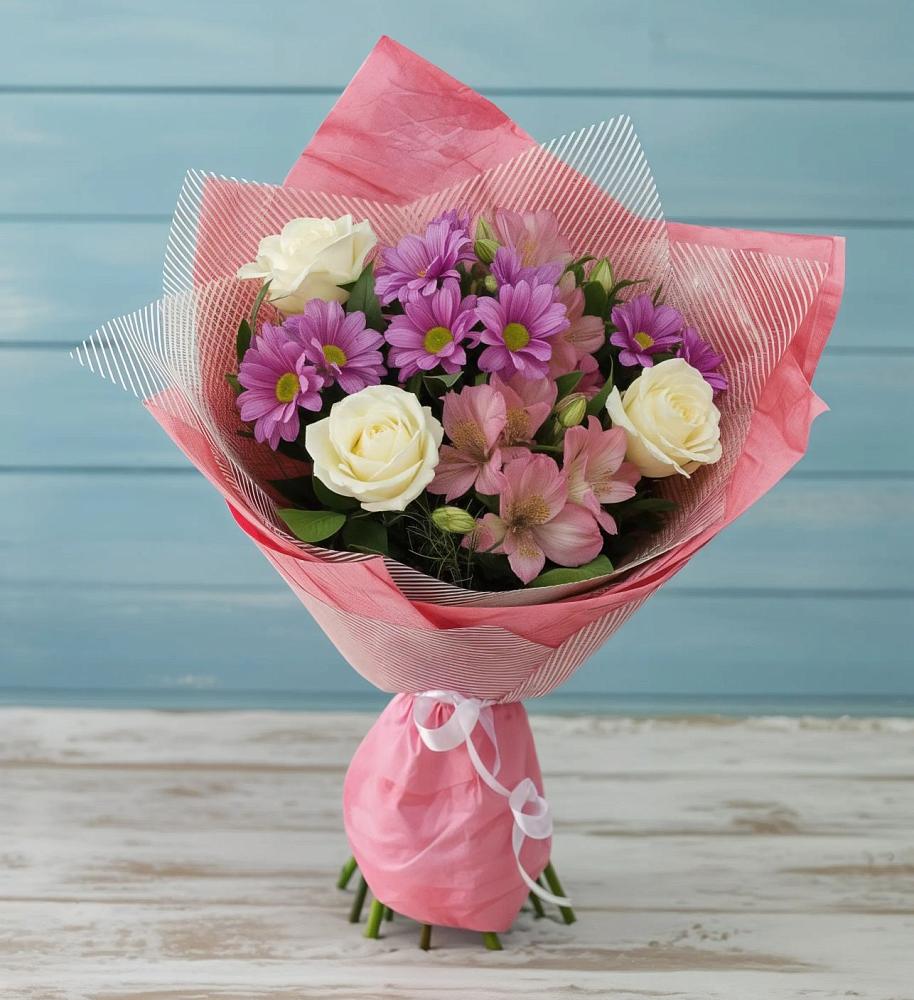 Букет цветов из: Герберы в Стрелице