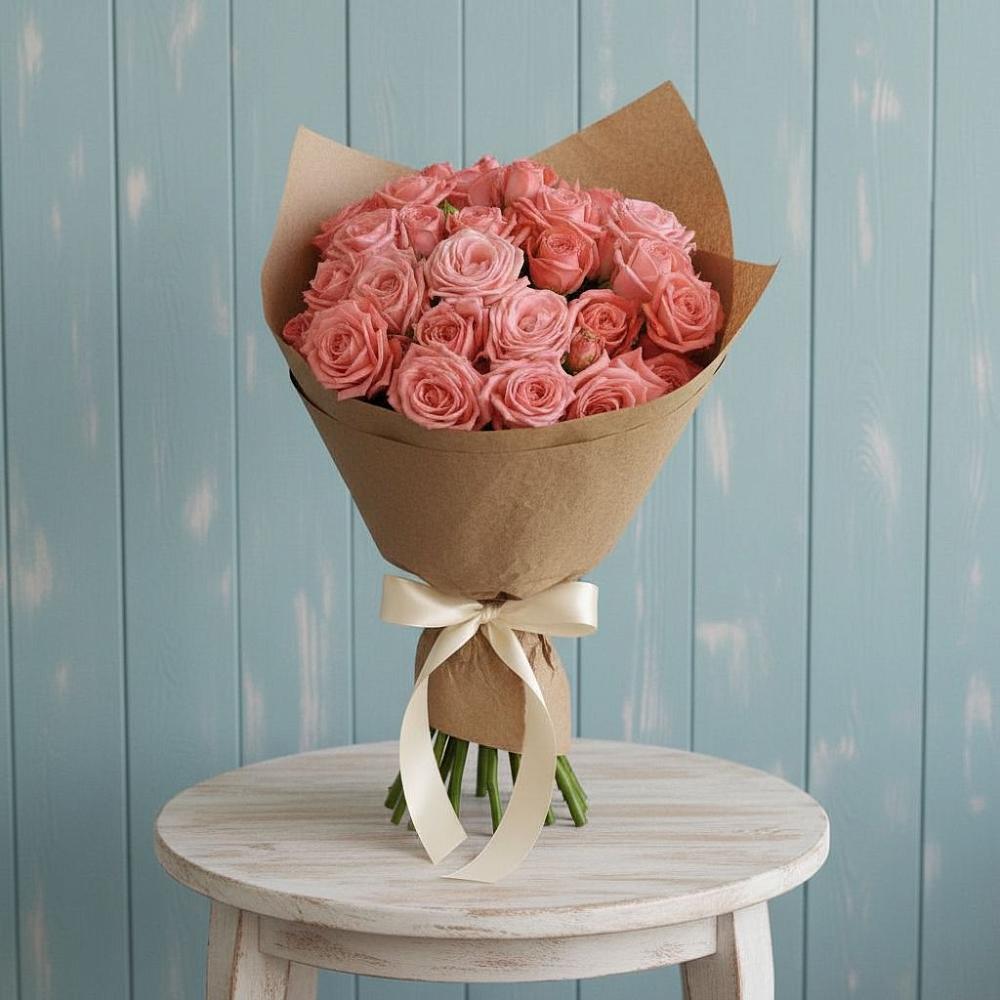 Букет цветов из: Розы в Стрелице