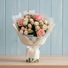 Букет цветов из:  Розы в Стрелице