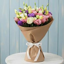 Букет цветов из:  Лизиантусы в Стрелице