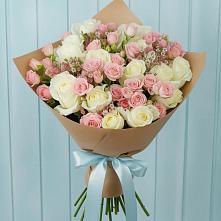 Букет цветов из:  Розы в Стрелице